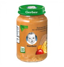 Дитяче пюре Gerber Ласощі по-італійськи, 190 г (7613036460941)