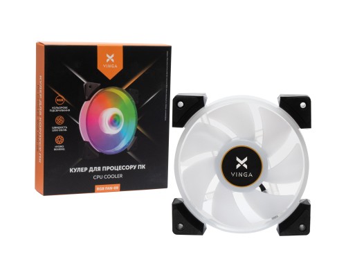 Кулер до корпусу Vinga RGB fan-09