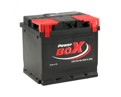 Акумулятор автомобільний PowerBox 50 Аh/12V А1 (SLF050-01)