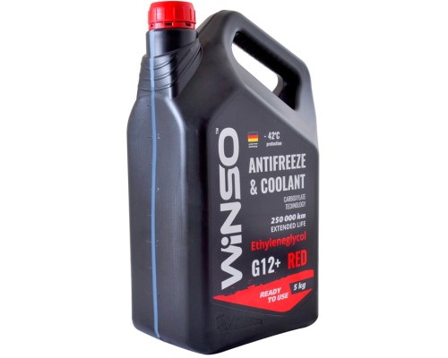 Антифриз WINSO WINSO RED G12+ red 5kg (880910) 