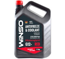 Антифриз WINSO WINSO RED G12+ red 5kg (880910) 