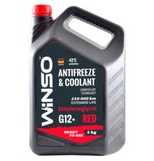 Антифриз WINSO WINSO RED G12+ red 5kg (880910)