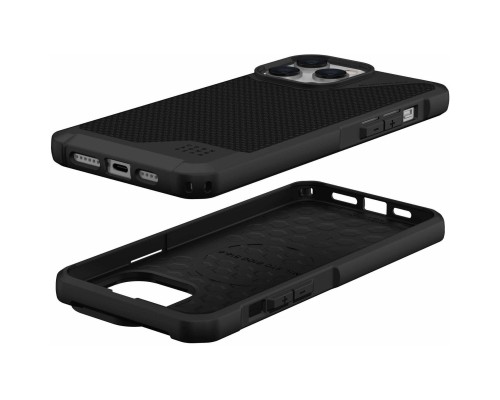 Чохол до мобільного телефона UAG Apple iPhone 14 Pro Max Metropolis LT Magsafe, Kevlar Black (114051113940)