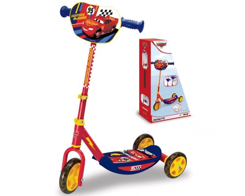 Самокат Smoby Toys Тачки з металевою рамою Триколісний (750114)