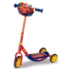 Самокат Smoby Toys Тачки з металевою рамою Триколісний (750114)