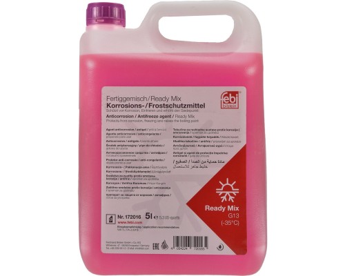 Антифриз Febi G13 5л фіолетовий -35C (172016FE)