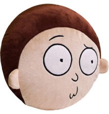 М'яка іграшка WP Merchandise Rick and Morty Morty's face обличчя Ріка 36 см (FRMMORPIL22GN002)