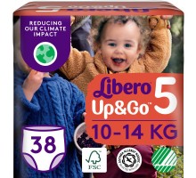 Підгузки Libero Up&Go Розмір 5 (10-14 кг) 38 шт (7322541742458)