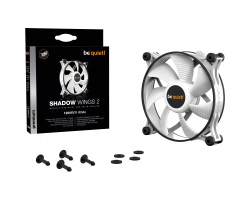 Кулер до корпусу Be quiet! SHADOW WINGS 2 White (BL088)
