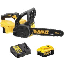 Ланцюгова пила DeWALT 18 В, 5 Ач, шина 30 см, ланцюг OREGON 3/8 (DCM565P1)