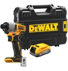 Шуруповерт DeWALT 18 В XR Li-lon PowerStack 1.7Ah, 192 Нм, кейс TSTAK (DCF840E1T)