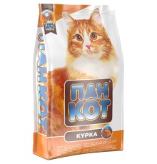 Сухий корм для кішок Пан Кот Курка 400 г (4820111140381)