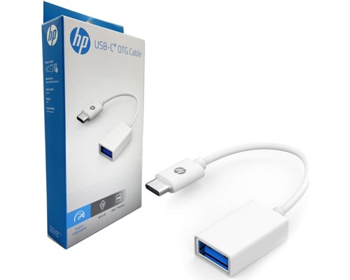 Перехідник USB3.1 Type-C to USB (OTG) 0.15m white HP (DHC-TC105)