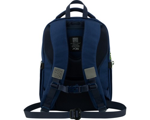 Рюкзак шкільний Kite Wonder Темно-синій 38x28x15 см 13.25 л (WK22-728M-2)