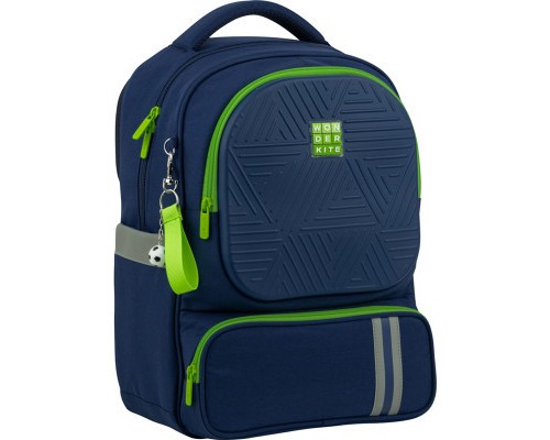 Рюкзак шкільний Kite Wonder Темно-синій 38x28x15 см 13.25 л (WK22-728M-2)