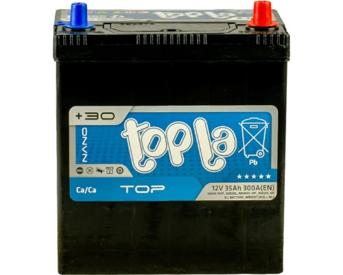 Акумулятор автомобільний Topla 35 Ah/12V Energy Japan Euro без борта (118 835)
