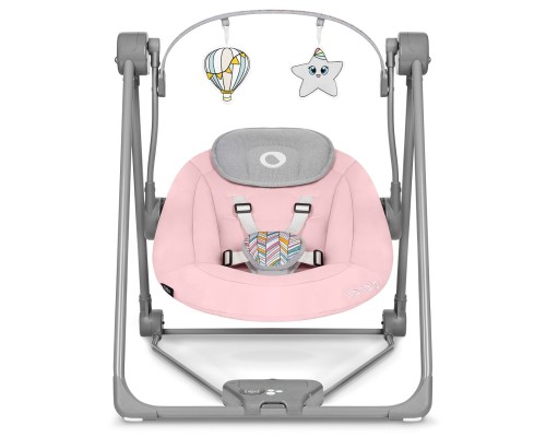Крісло-гойдалка Lionelo Otto Pink Baby (LO-OTTO PINK BABY)
