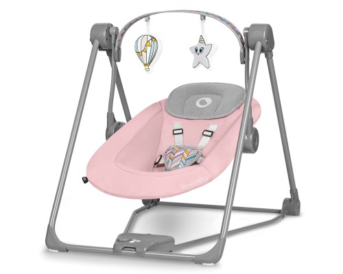 Крісло-гойдалка Lionelo Otto Pink Baby (LO-OTTO PINK BABY)