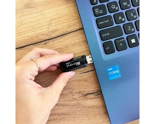 USB флеш накопичувач Mibrand 32GB Marten 32GB Black USB 3.2 Gen1 (MI3.2/MA32P10B) 