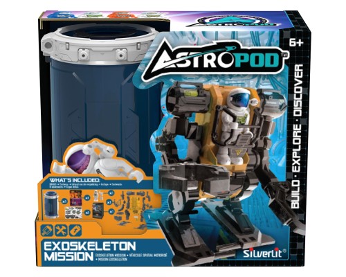 Ігровий набір Astropod з фігуркою – Місія Рухайся в екзоскелеті (80334)
