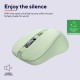 Мишка Trust Mydo Silent Wireless Green (25042)