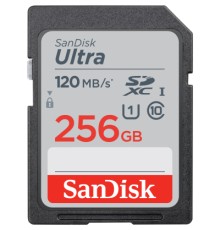 Карта пам'яті SanDisk 256GB SD class 10 UHS-I Ultra (SDSDUN4-256G-GN6IN)