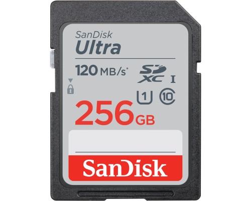 Карта пам'яті SanDisk 256GB SD class 10 UHS-I Ultra (SDSDUN4-256G-GN6IN) Карта пам'яті SanDisk 256GB SD class 10 UHS-I Ultra (SDSDUN4-256G-GN6IN)