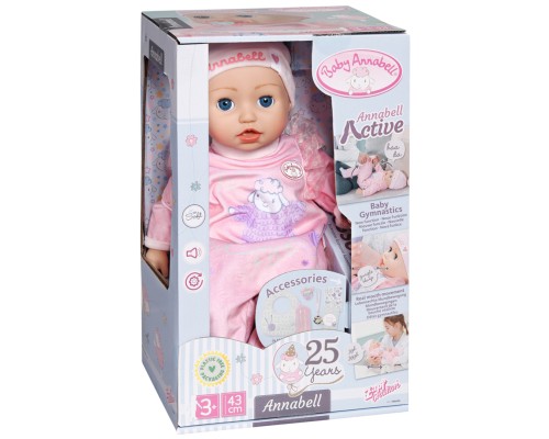 Пупс Zapf Baby Annabell інтерактивний Моя Маленька Крихітка 43 см з аксесуарами (706626)