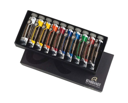 Олійні фарби Royal Talens Rembrandt 10 кольорів по 15 мл (8712079231316)