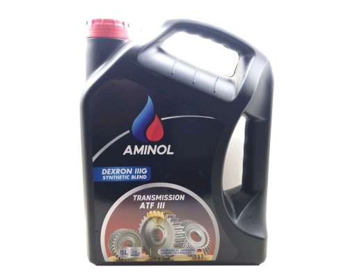 Трансмісійна олива Aminol ATF-III червона 5л (AM158889)