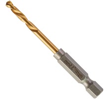 Свердло Milwaukee по металу RedHEX HSS-G TiN, 3,5 мм (2шт) (48894707)