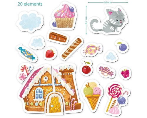 Навчальний набір DoDo Магнітна гра Котик-ласунчик (200233)