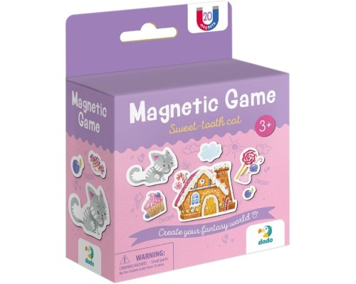 Навчальний набір DoDo Магнітна гра Котик-ласунчик (200233)