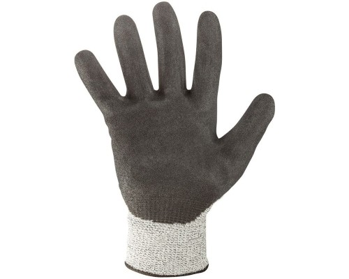 Захисні рукавиці Neo Tools нітрилове покриття, поліефірний трикотаж, р.9, сірий (97-610-9)