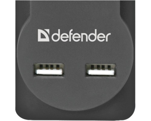 Мережевий фільтр живлення Defender DFS 755 5m 5 роз (99755)