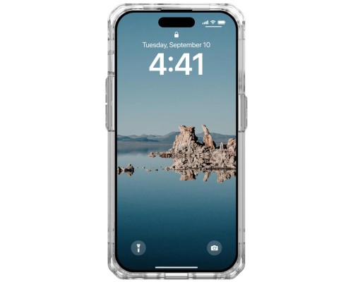 Чохол до мобільного телефона UAG Apple Iphone 15 Pro Plyo Magsafe, Ice/White (114286114341)