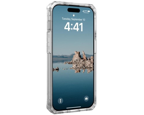 Чохол до мобільного телефона UAG Apple Iphone 15 Pro Plyo Magsafe, Ice/White (114286114341)