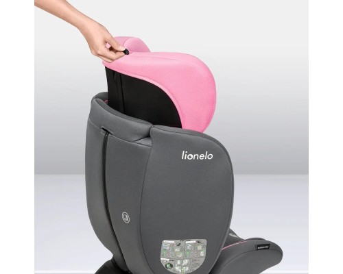 Автокрісло Lionelo Bastiaan i-Size Pink Baby, рожеве (LO-BASTIAAN I-SIZE PINK BABY)