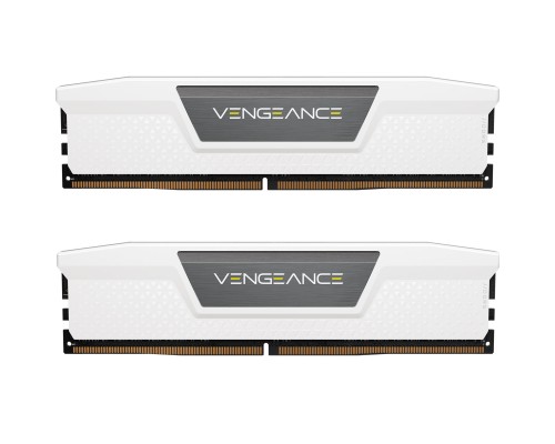 Модуль пам'яті для комп'ютера DDR5 32GB (2x16GB) 6000 MHz Vengeance White Corsair (CMK32GX5M2E6000C36W)