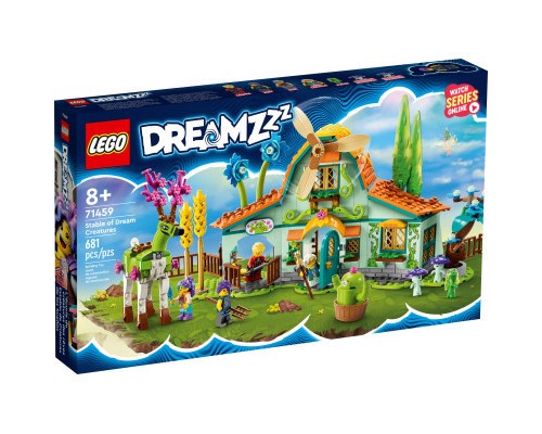 Конструктор LEGO DREAMZzz Стайня казкових істот 681 деталь (71459)