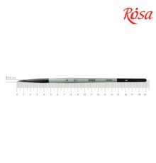 Пензлик для малювання Rosa Єнот круглий OASIS 188, № 2 (4823098516958)