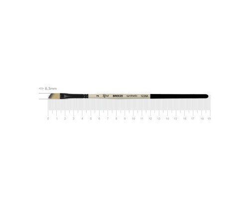 Пензлик для малювання Rosa Синтетика кутова, BREEZE 1226А, №2 (4823098535553)