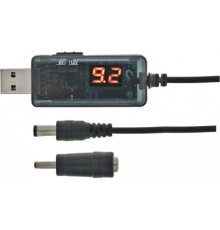 Кабель живлення USB-AM to 5.5/3.5mm 9/12V 0.8m Maxxter (UB-DC9/12-0.8M)