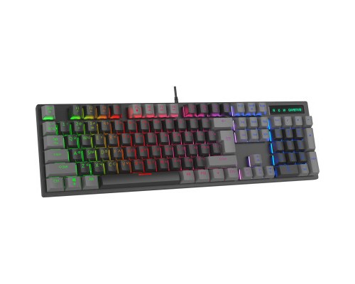 Клавіатура GamePro MK105B LED Red Switch USB Black (MK105R)