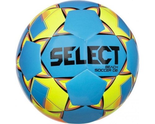 М'яч футбольний Select для пляжного футболу Beach Soccer DB v22 Уні 5 Жовто-блакитний (5703543291977)