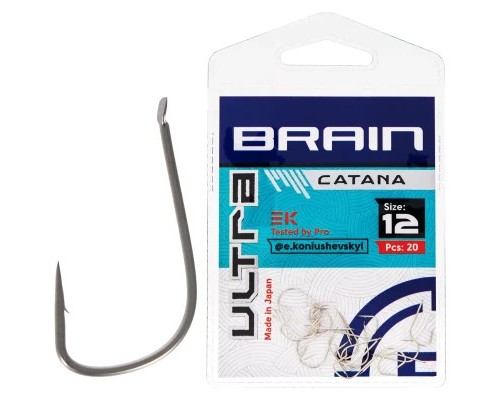Гачок Brain Ultra Catana 12 (20шт/уп) (1858.55.22)