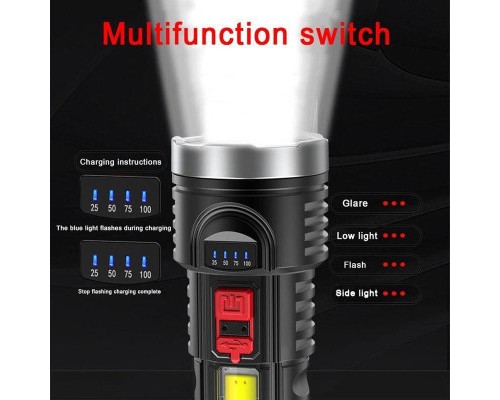 Ліхтар Optima BK-822 USB зарядка (XK-BK-822)