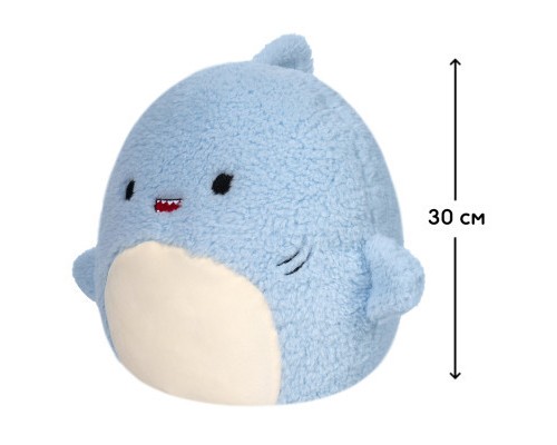 М'яка іграшка Squishmallows Акула Дейві 30 см (SQCR03538) М'яка іграшка Squishmallows Акула Дейві 30 см (SQCR03538)
