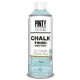 Фарба-аерозоль Pintyplus на водній основі Chalk-finish, Бірюза світла, 400 мл (8429576231403)