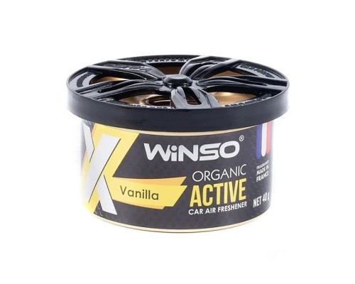 Ароматизатор для автомобіля WINSO Organic X Active 40gr - Vanilla (533730) 